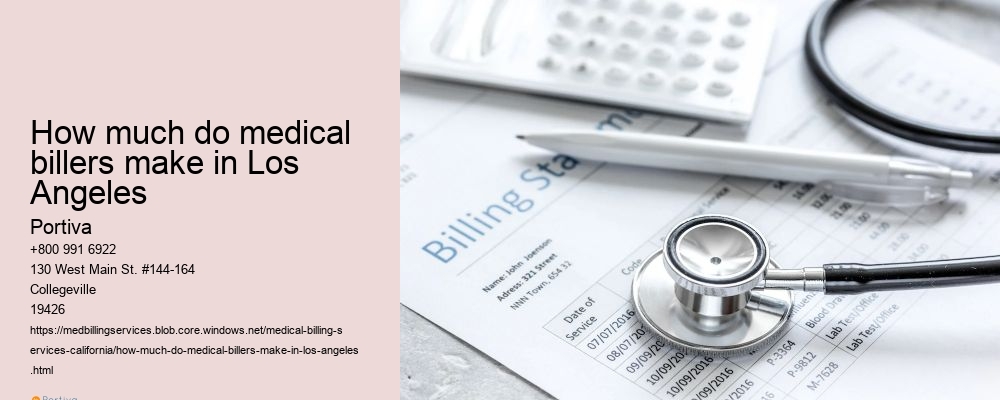 How much do medical billers make in Los Angeles