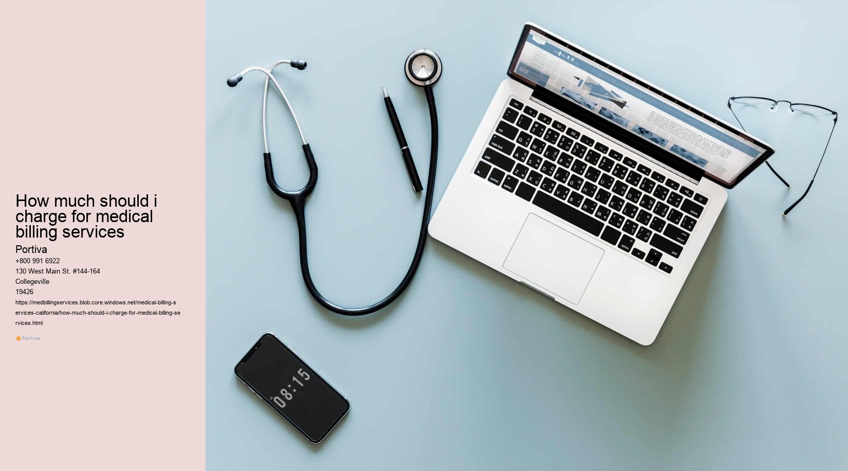 how much should i charge for medical billing services