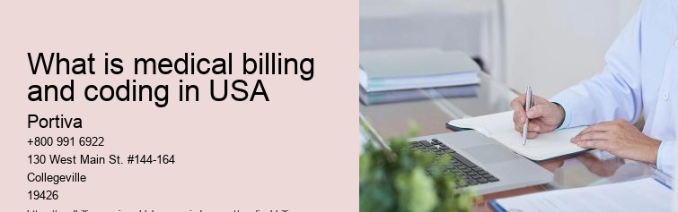 What is medical billing and coding in USA